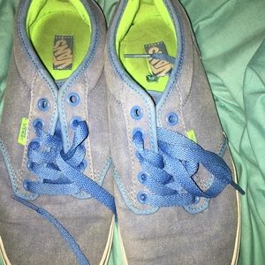 GENTLY LOVED BLUE SKATER VANS